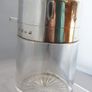 Antique Victorian Sterling Silver Mounted Glass Dressing Table Jar, Haseler Bros, Birmingham 1891 Image 7