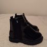 River Island Black Patent Chelsea Boots Image 4
