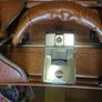 Vintage faux leather suitcase Image 10