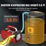 12V DC 37.9 LPM 798.6 cm Lift, Portable Electric Diesel Transfer Extractor Pump Kit with Automatic Shut-off Nozzle, Delivery & Suction Hose for Diesel, Kerosene, Transformer Oil Image 3