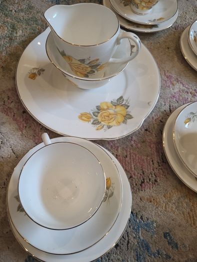 Complete Ryal Grafton tea set