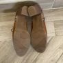 Rieker Antistress Brown & Snakeskin Lace-Up Heeled Oxfords Size 41 Image 7