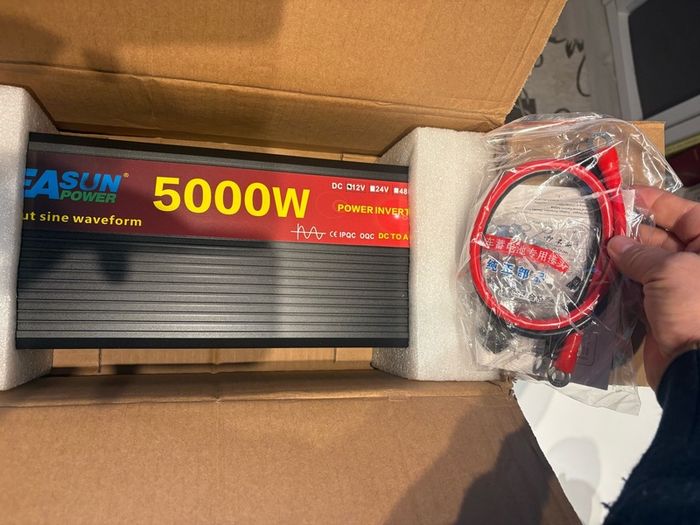 Power inverter 12v 5000w power pure sine continues 2500w
