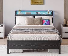 Kingsize Bed Frame with Charging Station