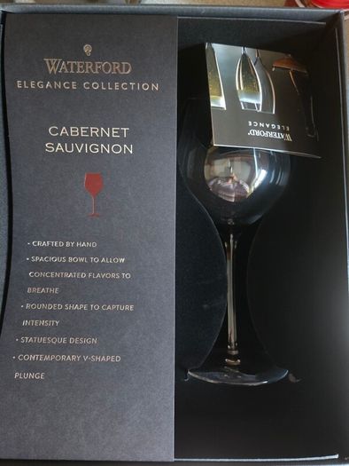 Waterford Elegance Cabernet Sauvignon Wine Glasses (Set of 2), handcrafted