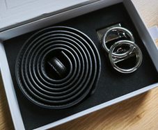 Black Belt Silver Buckle