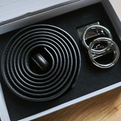 Black Belt Silver Buckle