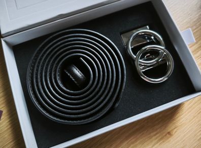 Black Belt Silver Buckle