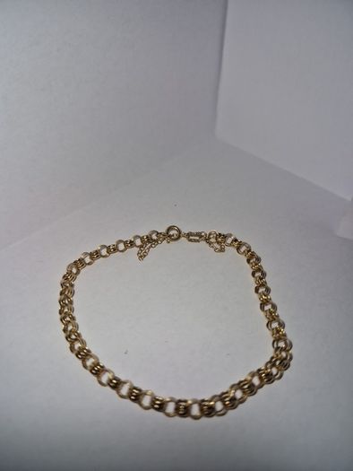 9ct gold belcher bracelet
