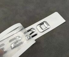 1pc 3D ABS Chrome Suitable for Mercedes Benz E200 E220 E300