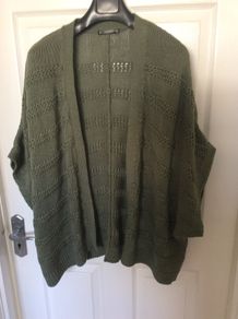Green cardigan size xxl still available