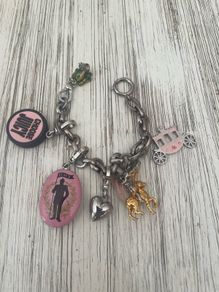 Vintage juicy couture fairytale charm bracelet