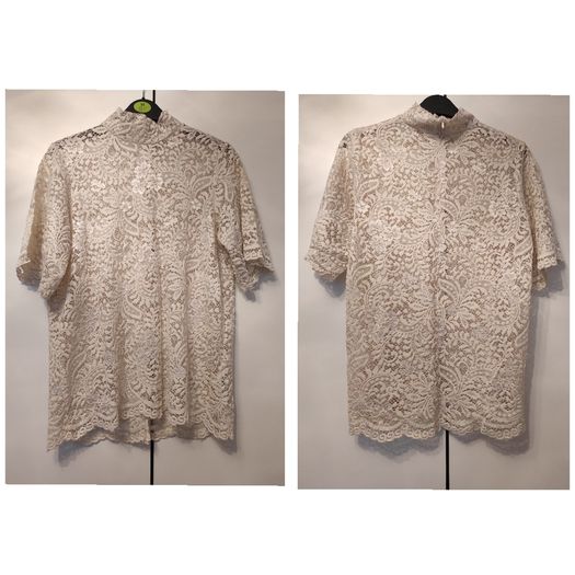 Lace blouse M