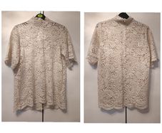 Lace blouse M
