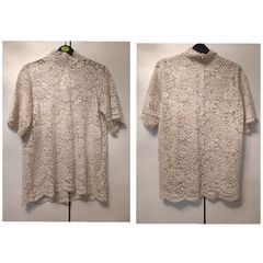 Lace blouse M