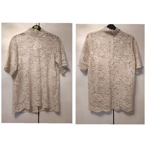 Lace blouse M