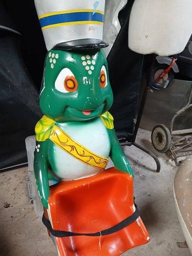 vintage fairground amusement figure