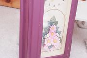 Wooden Key Holder &amp; Clock
