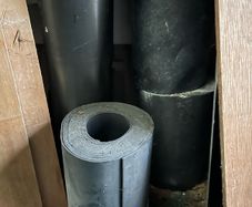 Unused lead flashing
