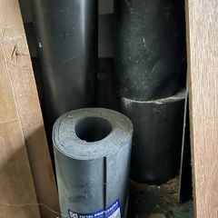 Unused lead flashing