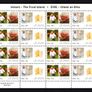 2015 Ireland The Food Island Commemorative Stamp Sheetlet Plate 1B1B1B1B Mint Never Hinged (MNH) Image 2