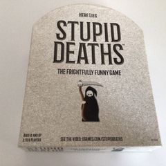 Stupid Deaths Board Game complete