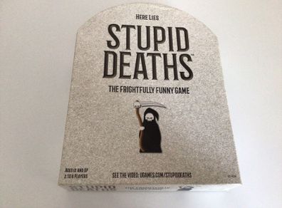Stupid Deaths Board Game complete