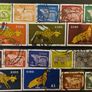 Irish 1970s stamps animal drawings definitive series Used lot Image 5