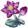 Swarovski Lotus Waterlily Flower Crystal Figurine Image 6