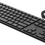 Brand New || HP Original Wired Desktop Keyboard 320K UK Keyboard || Black Image 4