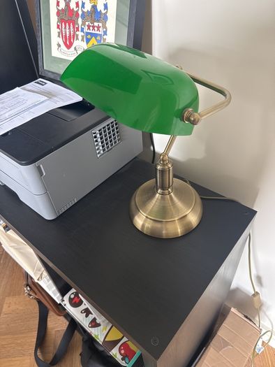 Vintage Bankers Lamp
