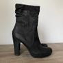 Black Leather Ankle Boots Image 4