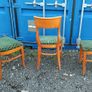 Vintage Biedermeier-style dining chairs  5pcs Image 4