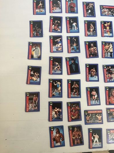 WWF classic collectible trading cards