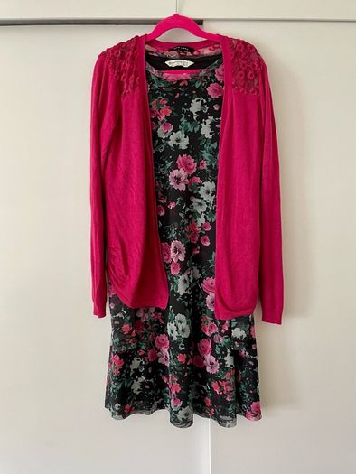 Dress & Cardigan