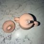New Moonkie Silicone Baby Sippy & Straw Cup in Blush Pink Image 2