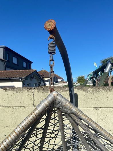 Egg chair - Works well needs TLC