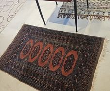 pink wool rug