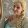 Adult Elsa Dress , Wig Image 2