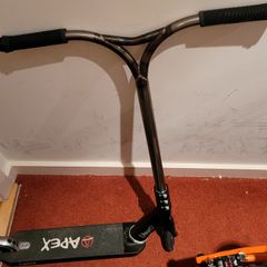 Apex Custom Stunt Scooter with Apex Robbie Menzies deck and tall bars