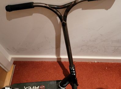 Apex Custom Stunt Scooter with Apex Robbie Menzies deck and tall bars