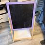 kids table and chairs set + chalk/white board Image 3