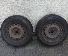 2 toyota corrolla rims and tyres