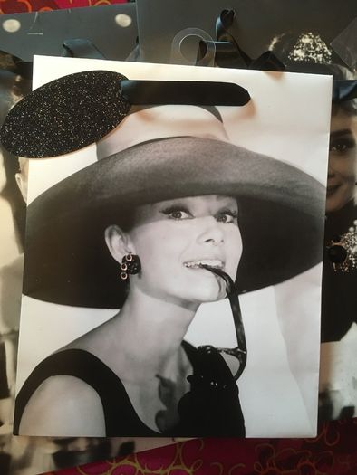 Gift Bags  -  Breakfast at Tiffanys, Audrey Hepburn 3-Set
