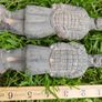 Lot Of Two Terra Cotta Army Warriors Figurines, Made In China, Chinese Warriors Statues Miniature, 2 Terra Cotta Soldiers from Qin Dynasty Image 2