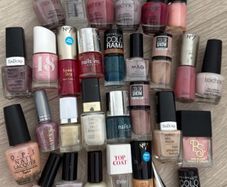 bundle of nail polish