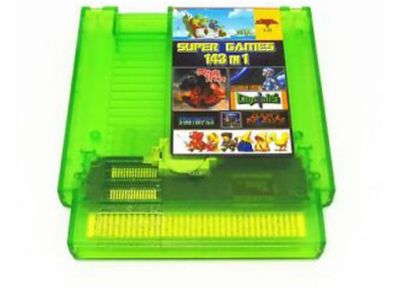 OVER 140 Nintendo NES 8 Bit Games! Multi-Game Cart Cartridge with Memory Function Battery Game Save MULTI-REGION PAL/NTSC