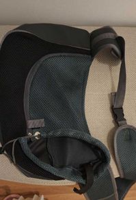 Pet sling carrier - grey