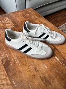white fashion trainers (women's)