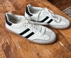 white fashion trainers (women's)